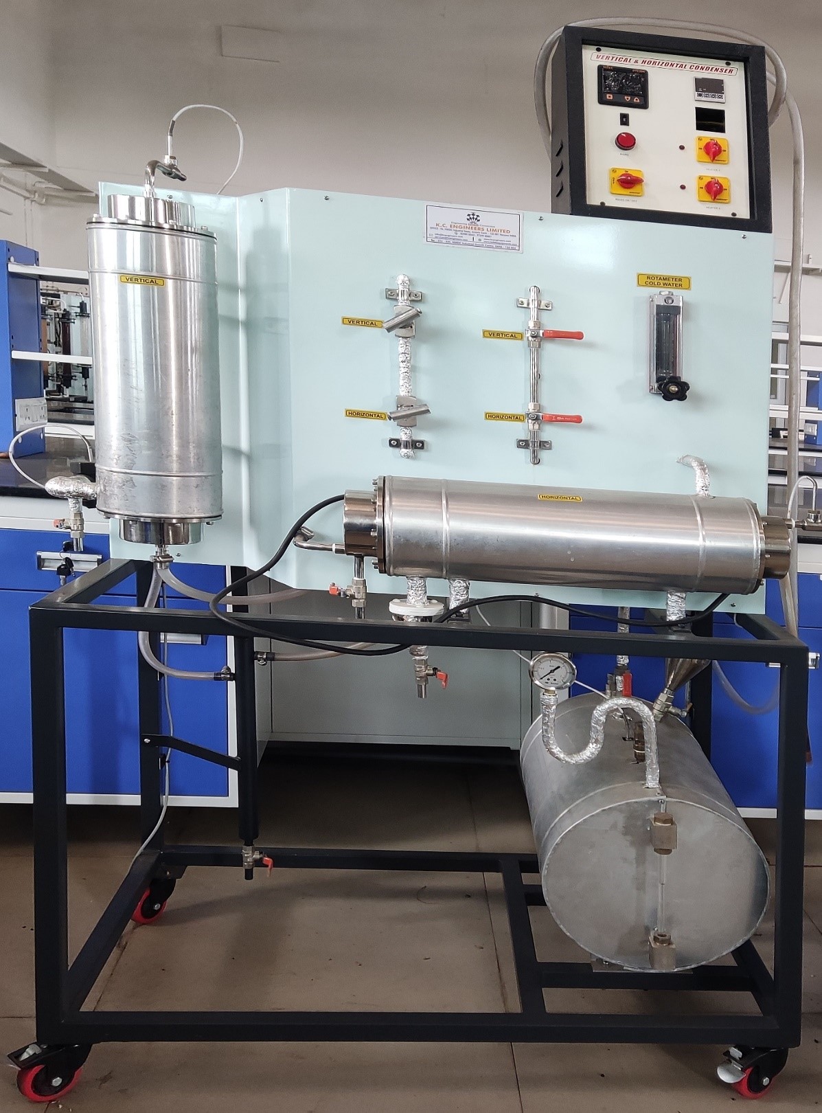 Vertical and Horizontal Condenser